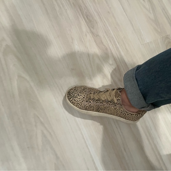 Leopard Suede Sneaker - Picture 4 of 11